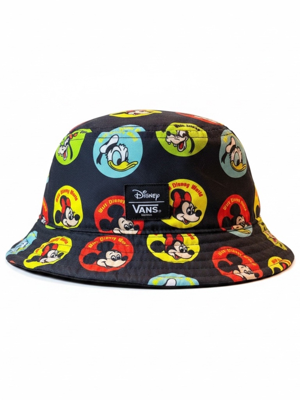 Vans Black Disney Mickey & Friends Retro Bucket Hat